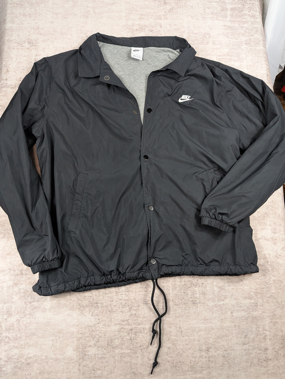 Nike Men’s Black Coach Jacket